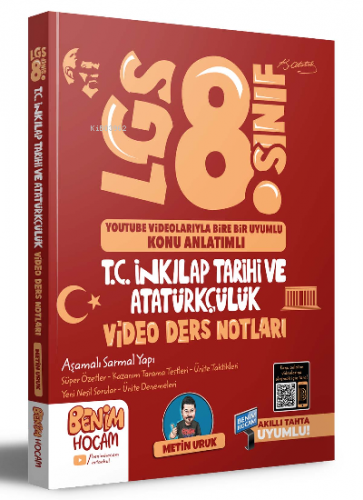 2023 LGS 8.Sınıf T.C. İnkılap Tarihi ve Atatürkçülük Video Ders Notlar